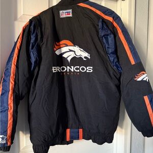 Vintage 90s STARTER Denver Broncos Jacket size M